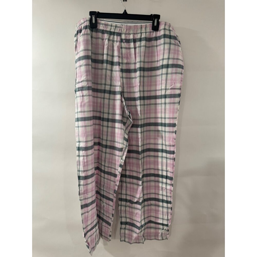 Victorias Secret Pink Plaid Pajama Pants XXL - Picture 2 of 4